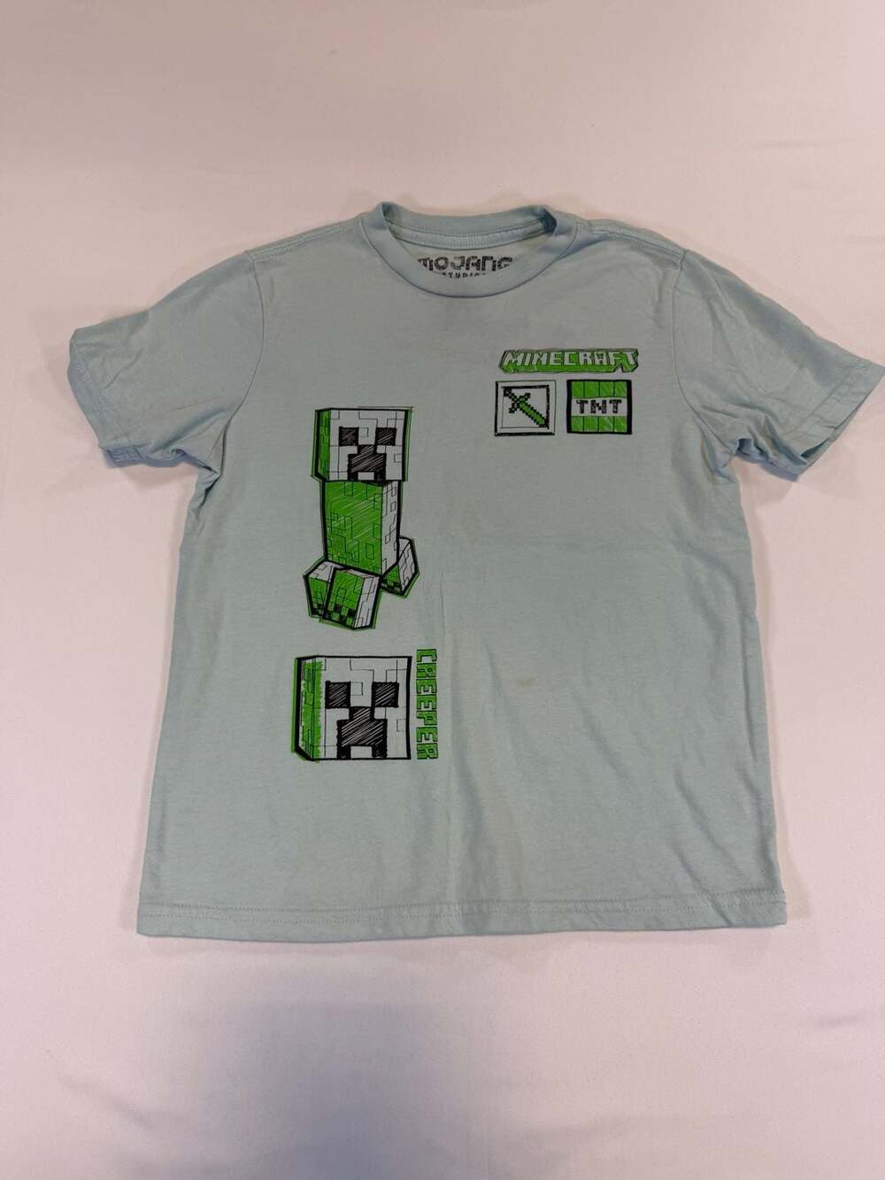 Minecraft Creeper Graphic T-Shirt Size M
